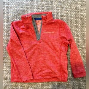 Vineyard Vines Red Quarter-Zip Sweatshirt